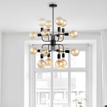 Modern Hexade 16 Light Pendant